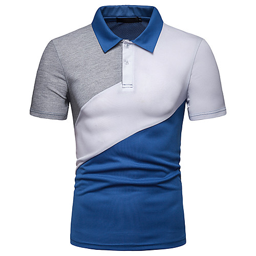 

Муж. Polo Деловые Однотонный Синий L