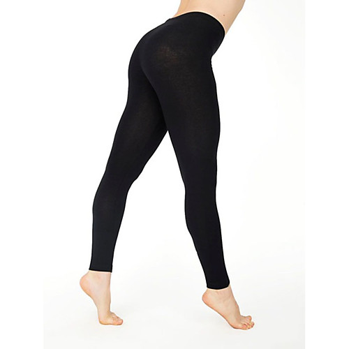

Women's Sporty / Basic Legging - Solid Colored, Ruched High Waist Black White Blue XS S M / Slim