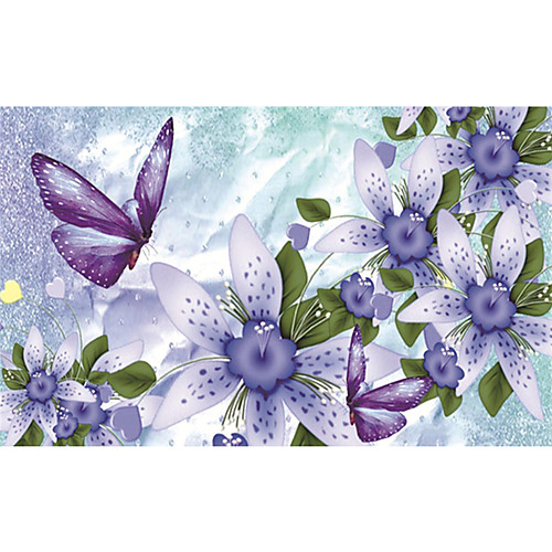 

Цветы и растения Декор стены Нетканые Пастораль Предметы искусства, Алмазная Живопись Украшение