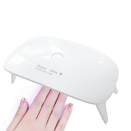 

1шт Сушилка для ногтей / УФ-лампа для ногтей Лампа красоты Фиолетовый Аккумуляторы AA / USB Новый дизайн <5 V