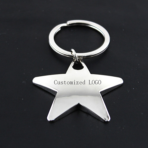 

Персонализированные Классический Брелок модный Романтика Повседневный / Sporty Подарок обещание фестиваль 1pcs Серебряный