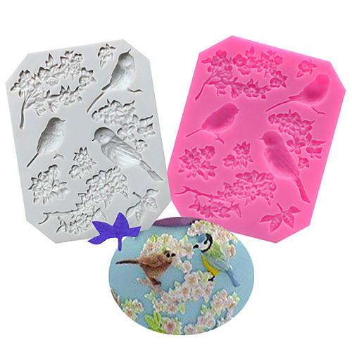 

1pc Silica Gel Adorable Creative Kitchen Gadget DIY For Cake Cooking Utensils Cake Molds Bakeware tools