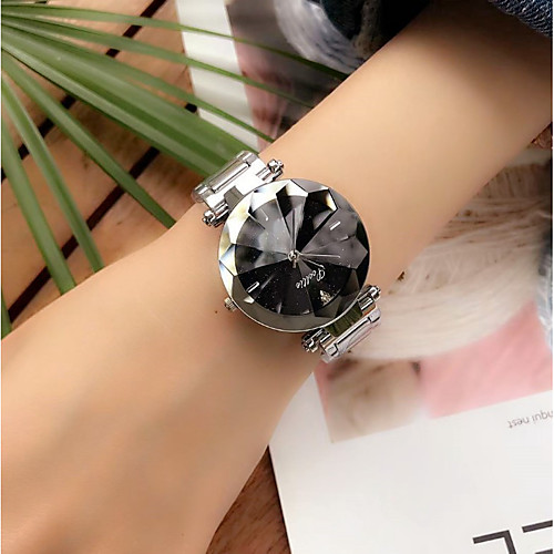 

Жен. Механические часы Кварцевый Нержавеющая сталь Защита от влаги Аналоговый Мода - Черный Серебряный Розовое золото