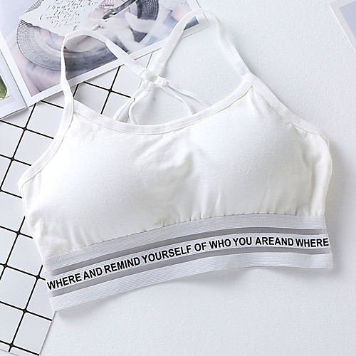 

Жен. Дамы Спортивный Закрытый Бюстгальтер Белый Черный Светло-серый