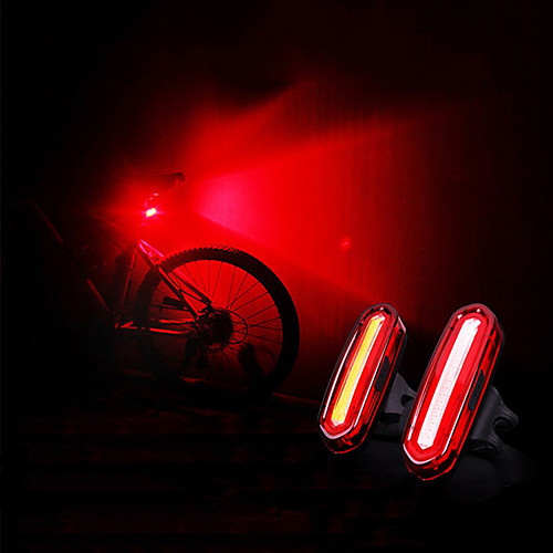

Светодиодная лампа Велосипедные фары Задняя подсветка на велосипед огни безопасности Горные велосипеды Велоспорт Велоспорт Водонепроницаемый Портативные USB Осторожно! USB 120 lm Перезаряжаемый USB