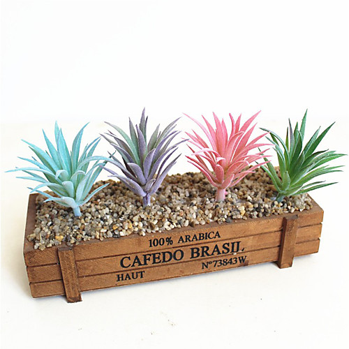 

Искусственные Цветы 4.0 Филиал Классический Стиль Современный современный Суккулентные растения Букеты на стол