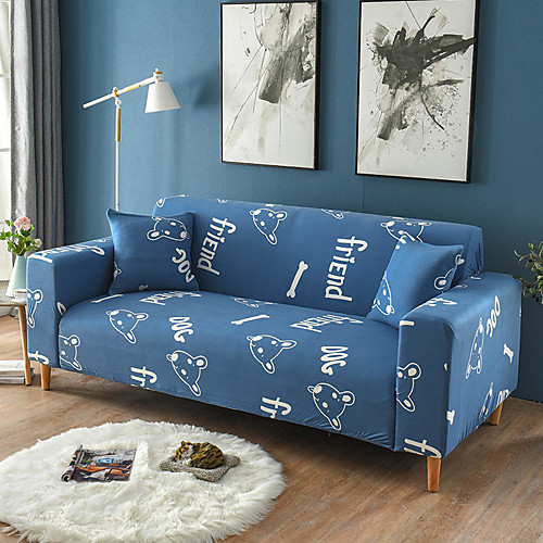 

чехлы на диван высокие эластичные собачьи кости с принтом комбинаторные мягкие эластичные чехлы из полиэстера