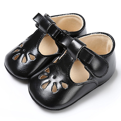 

Girls' First Walkers PU Flats Infants(0-9m) / Toddler(9m-4ys) Pink / Dark Red / Black / Blue Spring / Summer