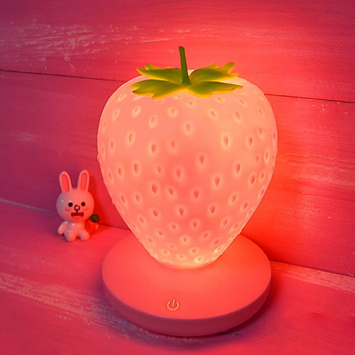 

1шт LED Night Light Розовый USB Творчество 5 V