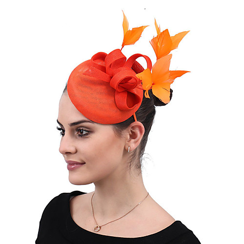 

Лен / хлопок Fascinators / Цветы / Аксессуары для волос с Пух / Цветы 1 Вечеринка / ужин / на открытом воздухе Заставка