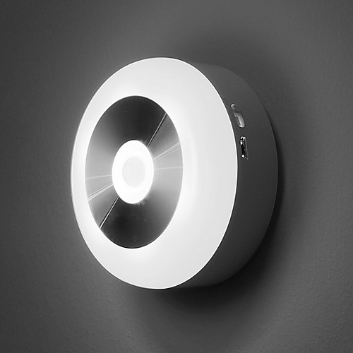 

1шт LED Night Light Тёплый белый Аккумуляторы AA Творчество <=36 V