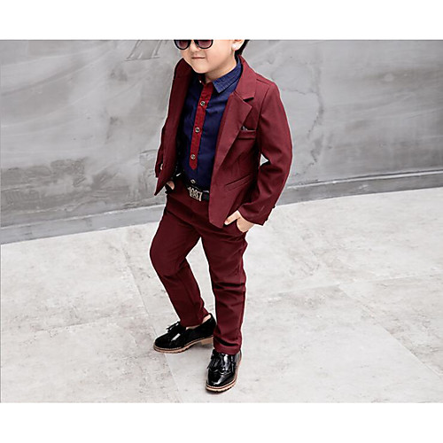 

Пурпурный / Бирюзовый Полиэстер Детский праздничный костюм - 1 комплект Включает в себя Аксессуар