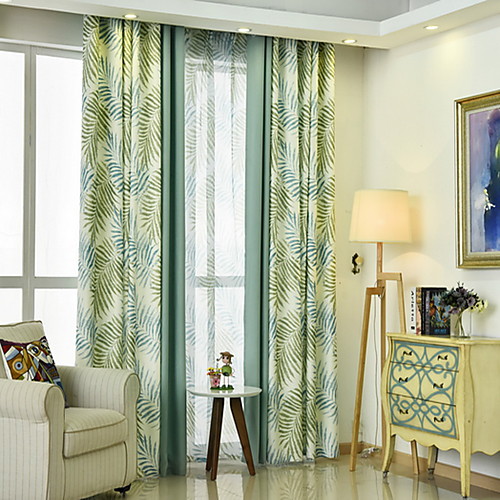 

Современный Солнцезащитные 2 шторы Занавес Гостиная Curtains