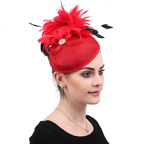 

Лен / хлопок Fascinators / Цветы / Аксессуары для волос с Пух / Цветы 1 Вечеринка / ужин / на открытом воздухе Заставка