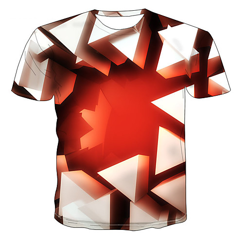

Men's Daily T-shirt - 3D Red