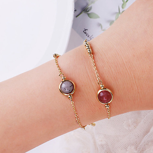 

Women's Vintage Bracelet Earrings / Bracelet Retro Blessed Simple Classic Vintage Ethnic Fashion Alloy Bracelet Jewelry Green / Blue / Pink For Daily School Street Holiday Festival