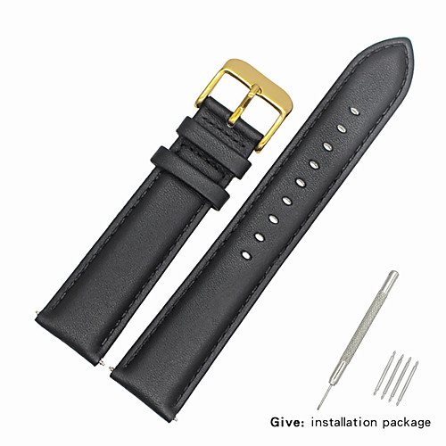 

Genuine Leather / Leather / Calf Hair Watch Band Strap for Black Other / 19cm / 7.48 Inches 1.6cm / 0.6 Inches / 1.8cm / 0.7 Inches / 2cm / 0.8 Inches