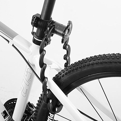 фото Rockbros складной замок цепи кодовый замок сегментный велозамок компактность легкость безопасность защита от кражи назначение шоссейный велосипед горный велосипед велоспорт сталь черный красный синий lightinthebox