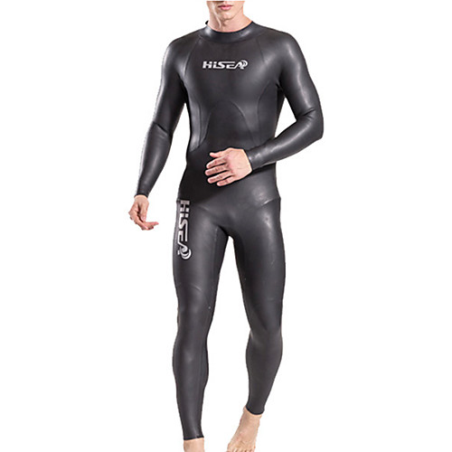 

HISEA Men's Full Wetsuit 3mm CR Neoprene Diving Suit Quick Dry Long Sleeve Back Zip Solid Colored Fashion Spring Summer Winter / Stretchy