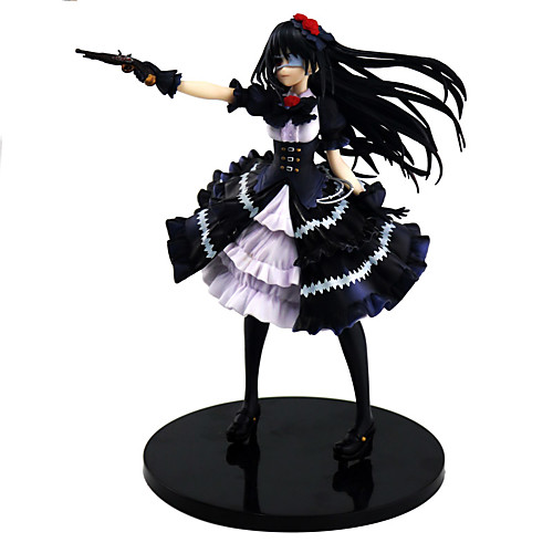 фото Аниме фигурки вдохновлен date a live kurumi tokisaki пвх 24 cm см модель игрушки игрушки куклы lightinthebox