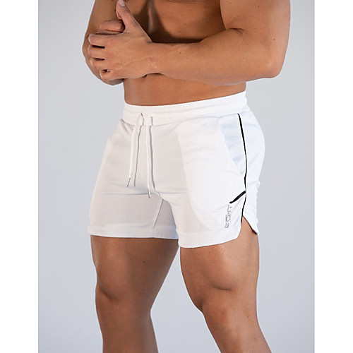 

Men's Sporty / Basic Skinny Sweatpants / Shorts Pants - Print Print Black White Dark Gray US32 / UK32 / EU40 US34 / UK34 / EU42 US36 / UK36 / EU44 / Drawstring / Elasticity