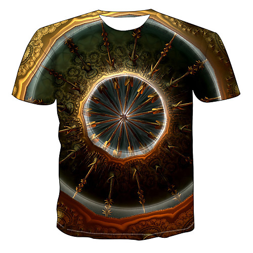 

Men's Daily T-shirt - 3D Rainbow