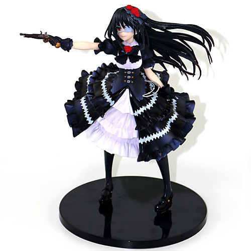 фото Аниме фигурки вдохновлен date a live kurumi tokisaki пвх 24 cm см модель игрушки игрушки куклы lightinthebox