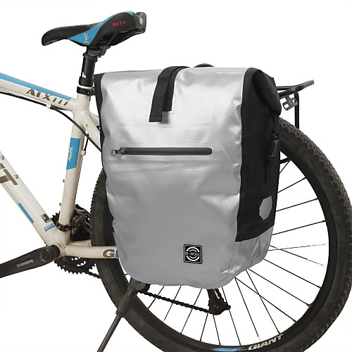 фото 16 l сумка на багажник велосипеда / сумка на бока багажника велосипеда многофункциональный со светоотражающими полосками прочный велосумка/бардачок пвх 600d полиэстер велосумка/бардачок велосумка Lightinthebox