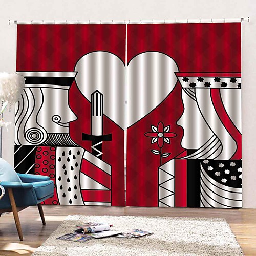 

Chinese Style Luxury Love Theme Color Curtain Fabric Strong Fastness Soundproof Waterproof Antifouling Window Curtain