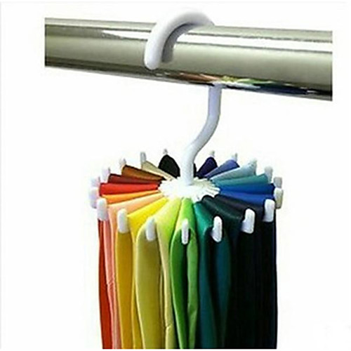 

Plastic Multi-function / Travel Size Socks / Scarf / Ribbon / Tie Hanger, 1pc