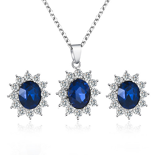 

Women's Necklace Friends European Romantic Casual / Sporty Sweet Chrome Silver 49 cm Necklace Jewelry 1pc For Street Festival