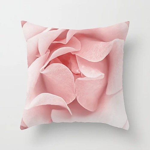 

наволочка с цветочным принтом цветочная наволочка дивана декоративная подушка для домашнего декора 45x45см