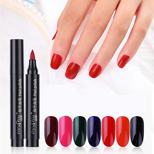 

Nail Polish Pen Need Cured by UV LED Lamp Soak-Off White Color for Nal Art Gel Lacquer
