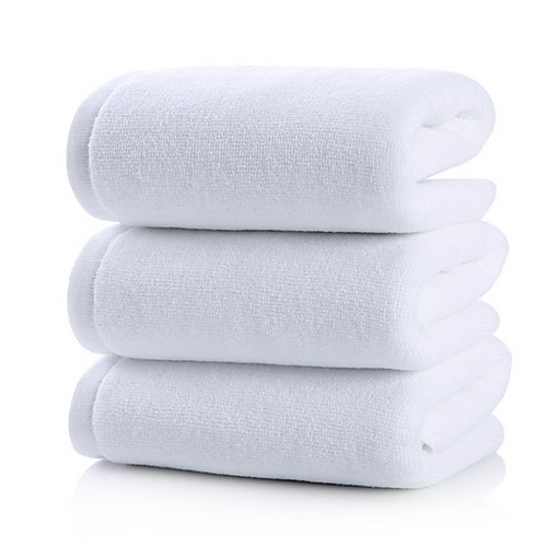 

Superior Quality Wash Cloth, Solid Colored Cotton / Linen Blend Bathroom 2 pcs