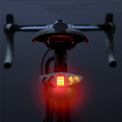 фото Светодиодная лампа велосипедные фары лампы сигнала поворота задняя подсветка на велосипед огни безопасности горные велосипеды велоспорт велоспорт / быстросъемный / водонепроницаемый / абс-пластик Lightinthebox