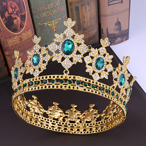 

Стразы / Сплав Диадемы с Crystal / Rhinestone 1 шт. Свадьба Заставка
