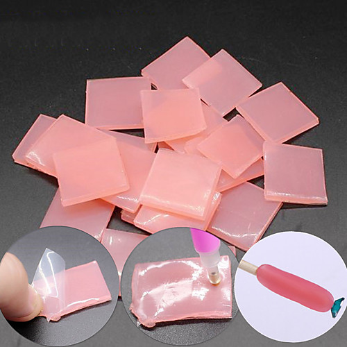 

10 pcs/set Nail Art Adhesive Glue Nail Art Decoration Paste Glue Manicure and Pedicure Supply Nail Art Tool