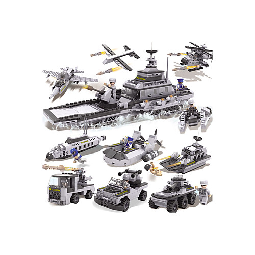 

Конструкторы 1 pcs совместимый Legoing Ручная работа Полицейская машинка Вертолет Все Игрушки Подарок
