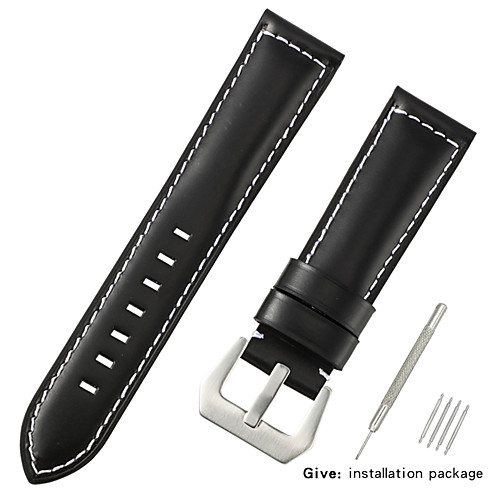 

Genuine Leather / Calf Hair Watch Band Strap for Black / Blue / Brown 20cm / 7.9 Inches 2.2cm / 0.9 Inches / 2.4cm / 0.94 Inches / 2.6cm / 1.02 Inches