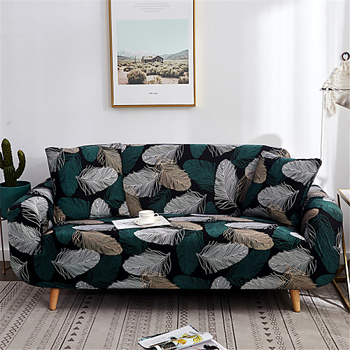 

Sofa Cover Romantic Yarn Dyed Polyester / Cotton Blend Slipcovers