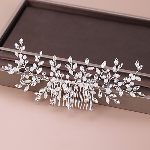 

Alloy Headdress with Metal 1 Piece Wedding / Special Occasion Headpiece