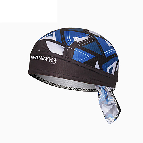 фото Xintown велосипедная шапочка skull caps шапочки сделать тряпку защита от солнечных лучей устойчивость к уф дышащий защитный велоспорт черный черный / красный черный / синий для универсальные взрослые Lightinthebox
