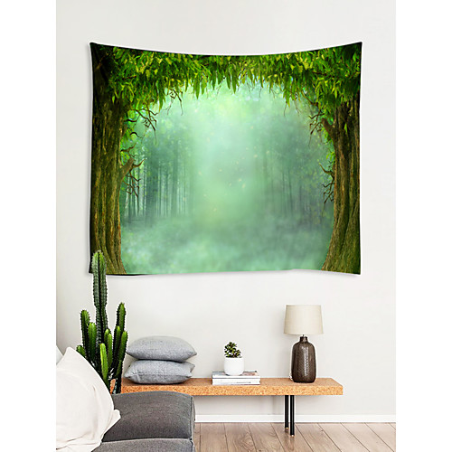 

Floral Theme / Fairytale Theme Wall Decor 100% Polyester Classic / Modern Wall Art, Wall Tapestries Decoration