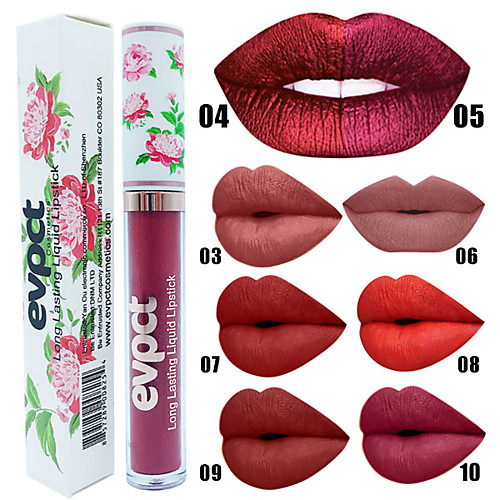 

Лучшие продажи матовая жидкая помада набор 12 цвет сексуальный увлажняющий блеск для губ женский макияж