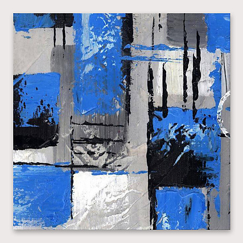 

Oil Painting Hand Painted - Abstract Modern Stretched Canvas