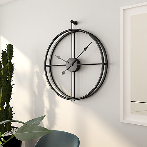 

Wall Clock,Modern Contemporary European Stainless steel Irregular Indoor 24"" x 20"" (60cm x50cm)