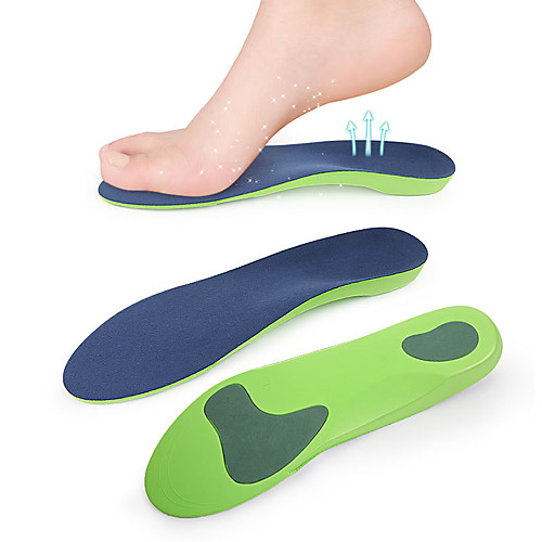 

1 Pair Shock Absorption / Orthotic Insole & Inserts PEVA / Velvet All Shoes All Seasons Unisex Blue