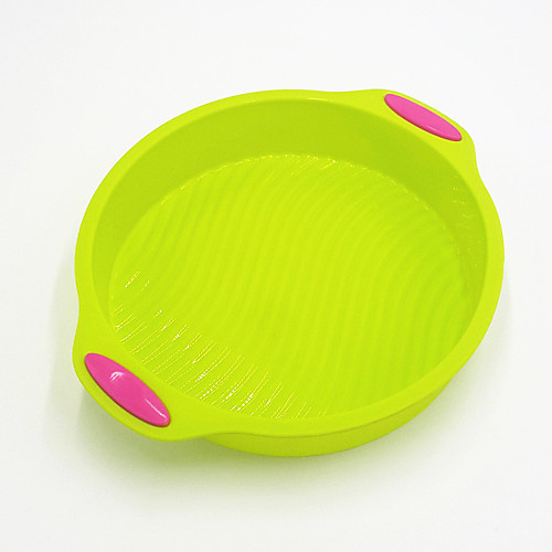 

9 Inches Round Shape Silicone Baking Tray for Kitchen Oven