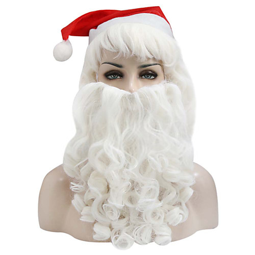 фото Иу pby_01tw рождество парик украшения партии реквизит борода парик из двух частей костюм lightinthebox