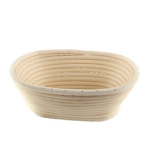 

Baking Dry Basket Oval Shape Rattan Banneton Basket Bread Dough Proving Brotform Bowl